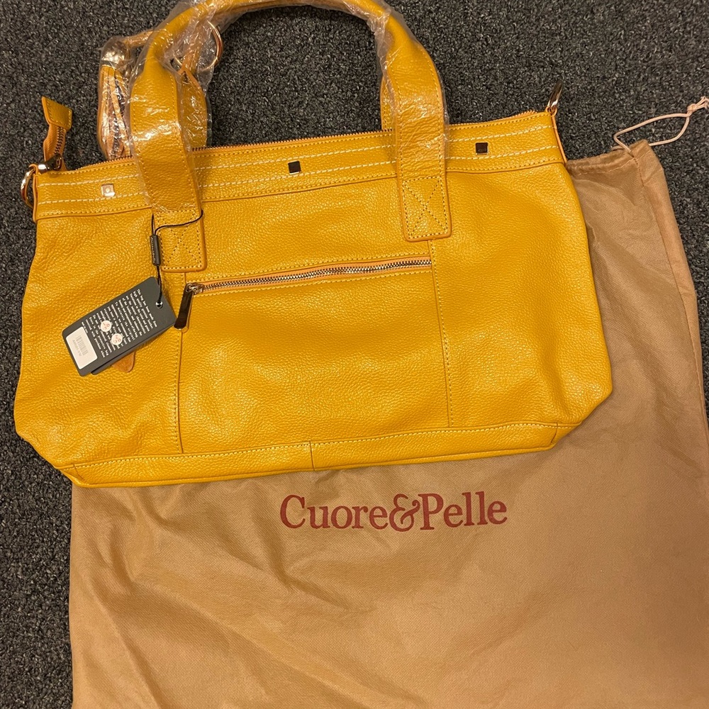 Cuore & Pelle Brand New Italian  leather Amelia handbag - Picture 4 of 10